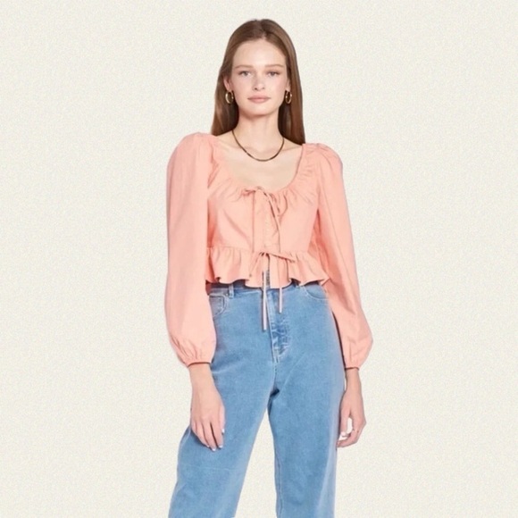 En Saison Tops - En Saison Ruffle Blouse
